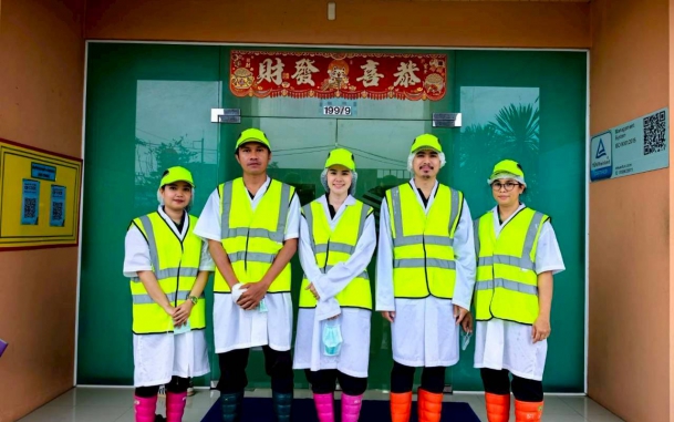 เข้าเยี่ยมชมและตรวจเปิดดำเนินการ บริษัท เซาท์แลนด์รีซอร์ซ จำกัด