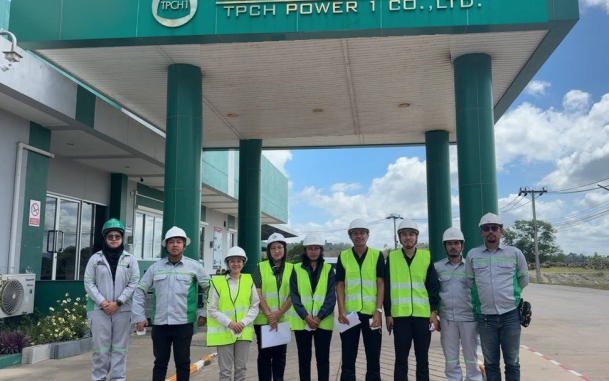 เยี่ยมชมและตรวจเปิดดำเนินการ บริษัท ทีพีซีเอช เพาเวอร์ 1 จำกัด และ บริษัท ทีพีซีเอช เพาเวอร์ 2 จำกัด
