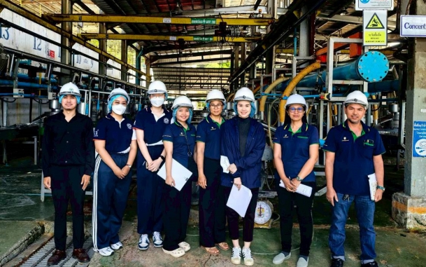 เยี่ยมชมและตรวจเปิดดำเนินการ บริษัท เซาท์แลนด์ลาเท็กซ์ จำกัด