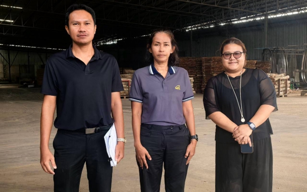 ศูนย์เศรษฐกิจการลงทุนภาคที่ 5 (บีโอไอ สงขลา) ตรวจเยี่ยมการดำเนินงาน บริษัท เคทีเอ็ม วู้ด จำกัด